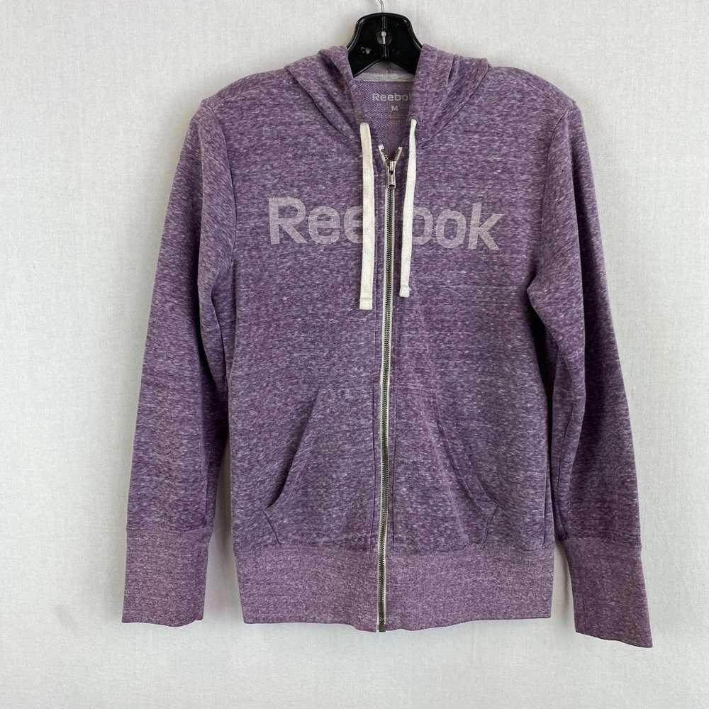 REEBOK Purple Zip Hoodie